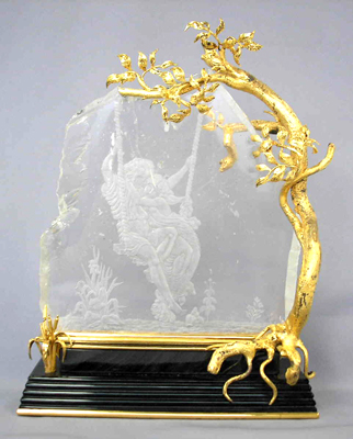 ブランコに乗る恋人たち