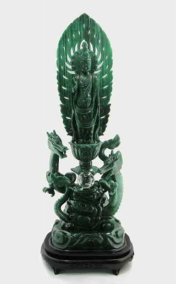 ｱﾍﾞﾝﾁｭﾘﾝ龍頭観音（総光背）